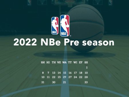 2022年NBA季前賽日程安排